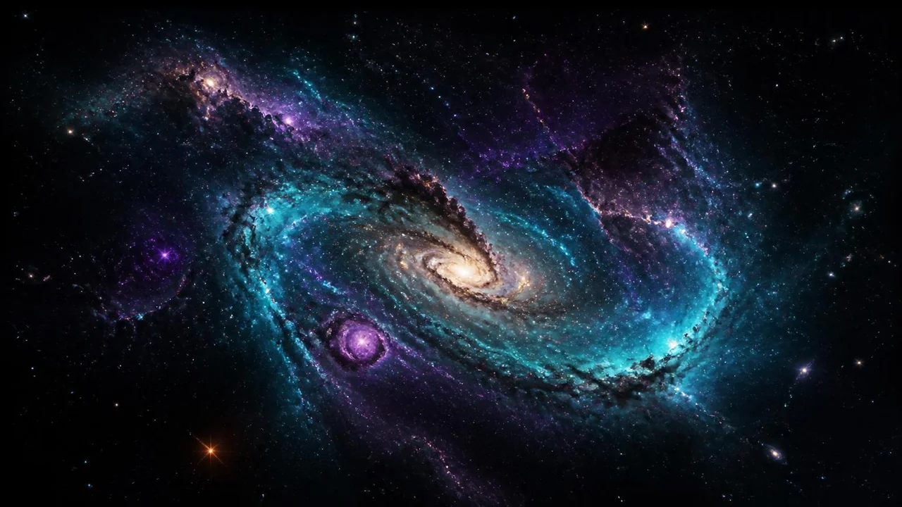 Galaxy star map